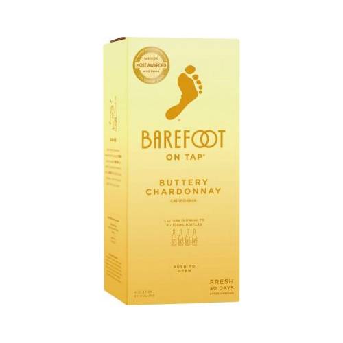 Barefoot On Tap Buttery Chardonnay - 3L