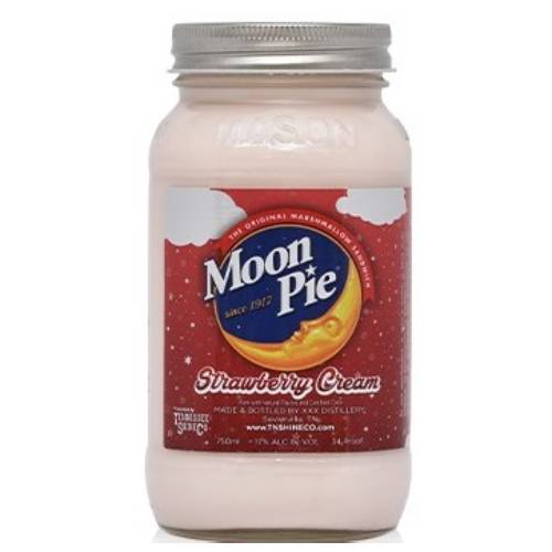 Tennessee Shine Moonpie Strawberry Cream Rum - 750mL