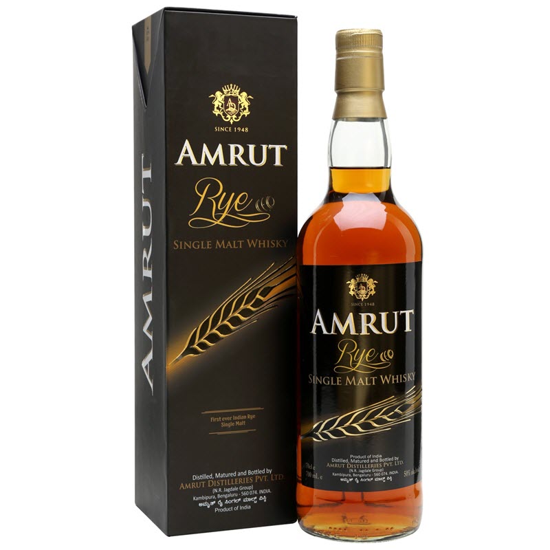 Amrut Rye Single Malt Whisky NV - 750ML